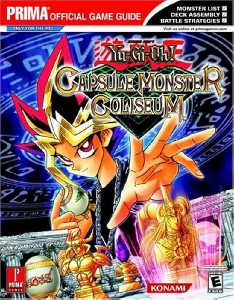 Yu-Gi-Oh Capsule Monster Coliseum Prima Official Game Guide - Strategy Guide / Art Book