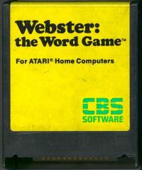 Webster The Word Game - Atari 400