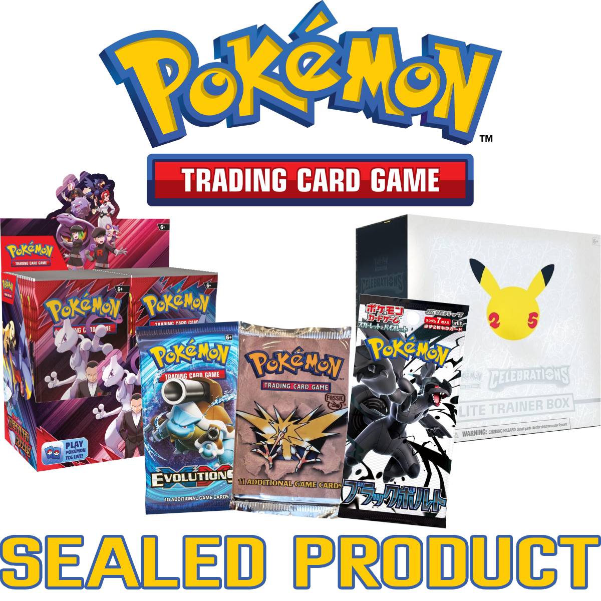 Pokemon Cards - Sealed Product