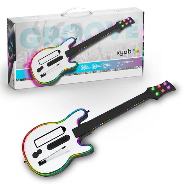 Wii Wireless Guitar Controller Groove [XYAB] - Wii