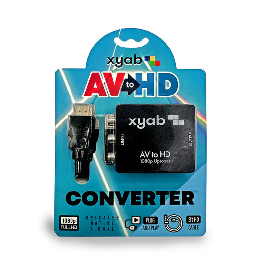 AV to HD Converter + 3ft HDMI Cable [XYAB] - Cables / Adapters / Accessories