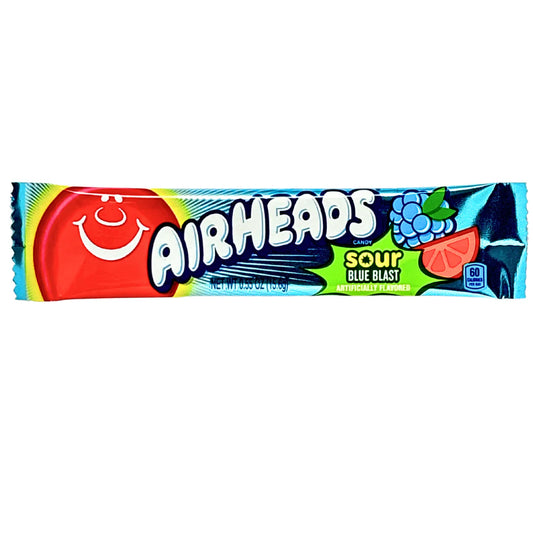 AirHeads 0.55oz - Sour Blue Blast - Candy / Snacks
