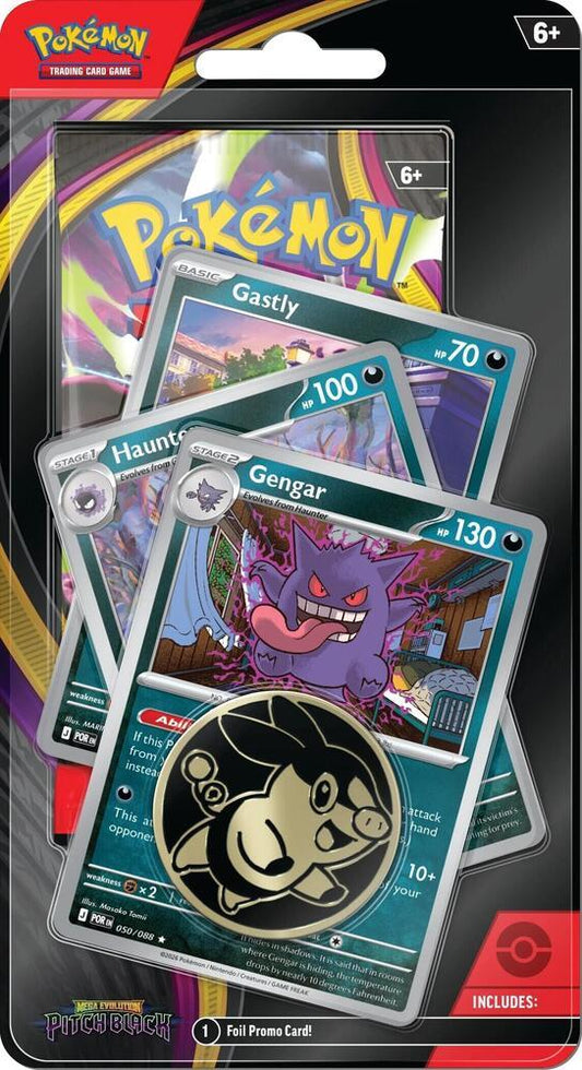 Pokemon - Pitch Black Premium Checklane Gengar Blister Blister Pack  - Sealed Pokemon Product
