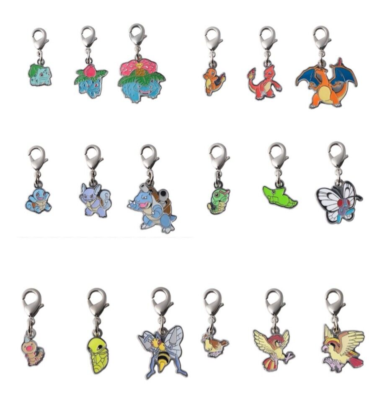Pokemon - Metal Random Charm [Pokemon Center] - Keychains / Accessories