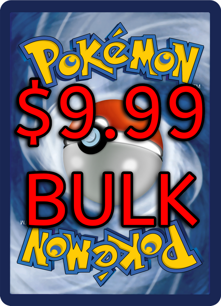 Bulk $9.99 Pokemon Card Single - Bulk
