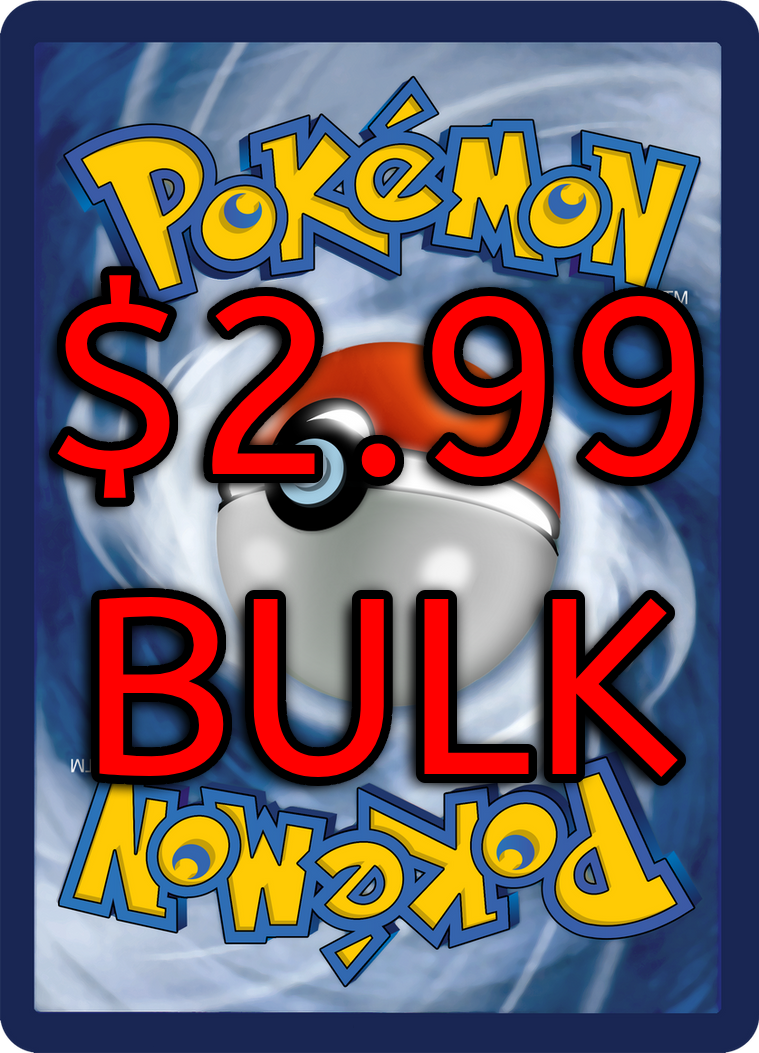 Bulk $2.99 Pokemon Card Single - Bulk