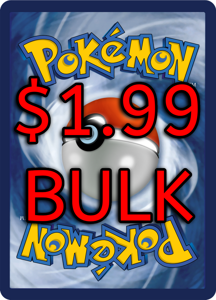 Bulk $1.99 Pokemon Card Single - Bulk