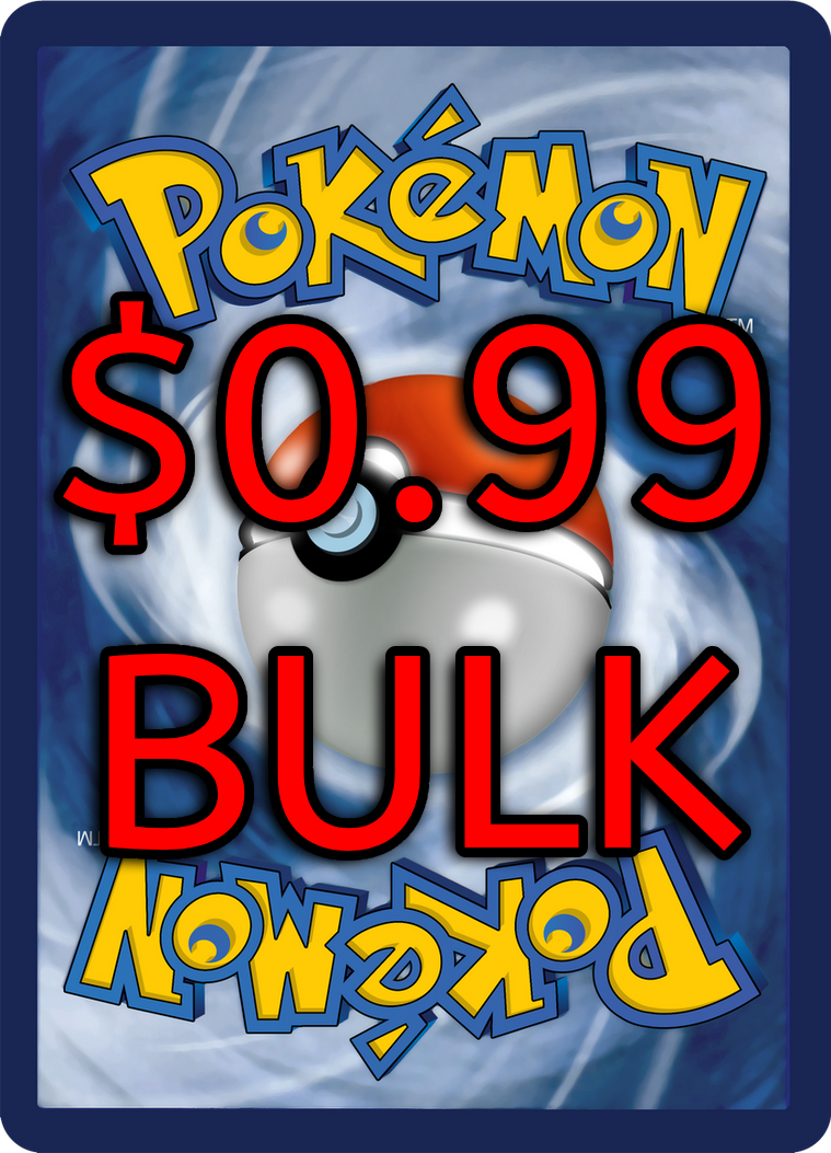 Bulk $0.99 Pokemon Card Single - Bulk