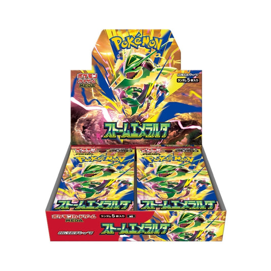 Pokemon - Japanese Storm Emeralda Booster Box - Sealed Pokemon Product