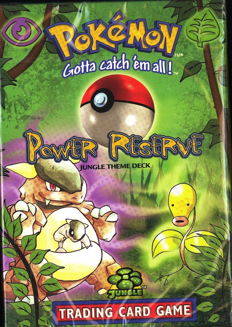 Pokemon - Power Reserve Theme Deck - Pokemon Jungle