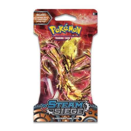 Pokemon - Steam Siege Checklane Booster Pack - Sealed Pokemon Product