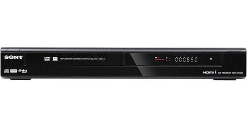 Sony RDR- GX360 DVD Recorder - Movie Players