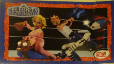 Celebrity Deathmatch E3 Promotional All Access Ticket - Promotional Video Game Items