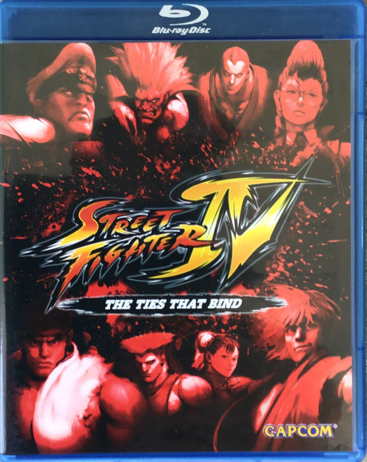 Street Fighter IV The Ties That Bind Blu-ray + Soundtrack - Blu-ray