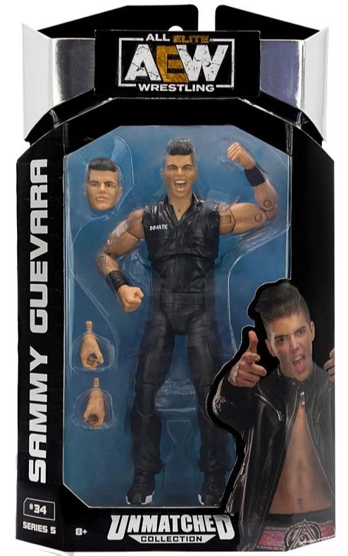 Sammy Guevara #35 Series 5 Unmatched Collection Figure [Jazwares  2022] - Action Figure / Statue