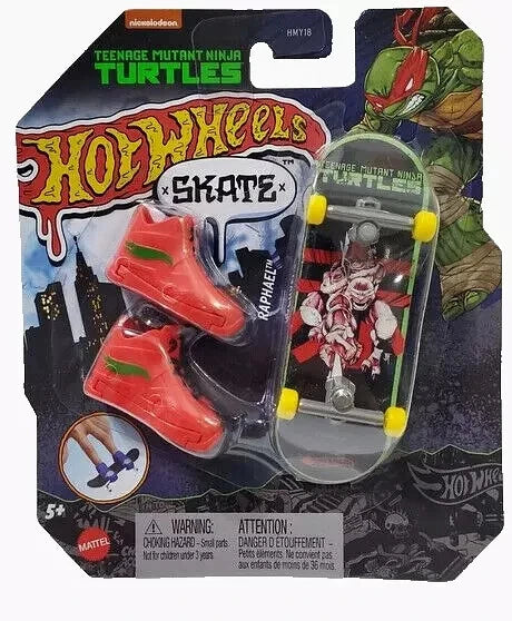 Teenage Mutant Ninja Turtles Raphael Fingerboard [Hotwheels Skate 2023] - Action Figure / Statue
