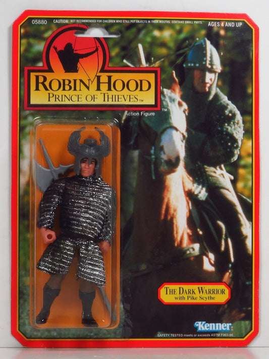 Robin Hood Prince of Thieves - The Dark Warrior with Pike Scythe 5" Action Figure [Kenner 1991] - Action Figure / Statue