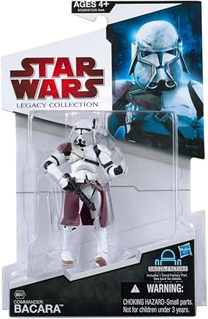 Star Wars - Commander Bacara Legacy Collection 4" Action Figure [Hasbro 2009] - Action Figure / Statue