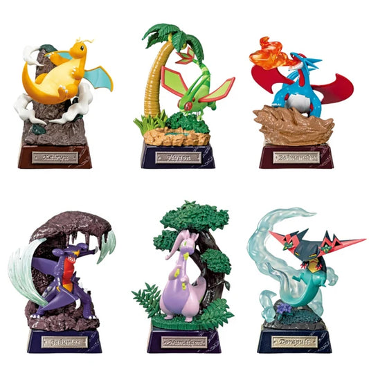 Pokemon - Pocket Statue Dragon Type Blind Box Figure [Re-Ment] - Action Figure / Statue
