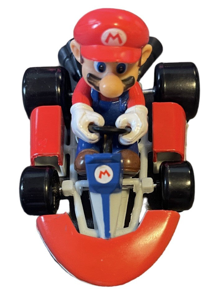 Mario Kart - Mario w/ Kart Cake Topper 4" Figure [DecoPac 2016] - Action Figure / Statue