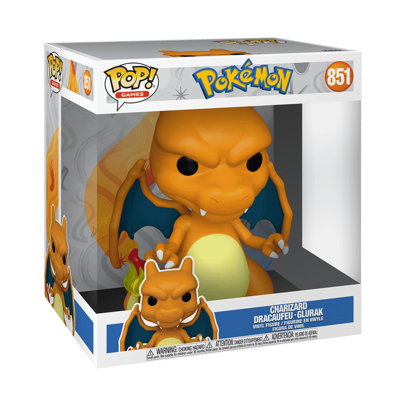 Pokemon - Charizard 851 14" Pop Vinyl Jumbo Figure [Funko] - Action Figure / Statue