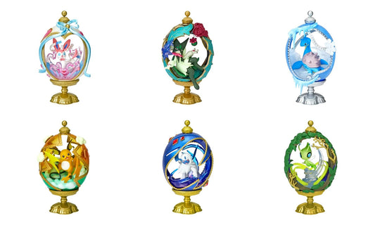 Pokemon - Re-Ment Ovaltique Collection 2 Luminous Blind Box Figure - Action Figure / Statue