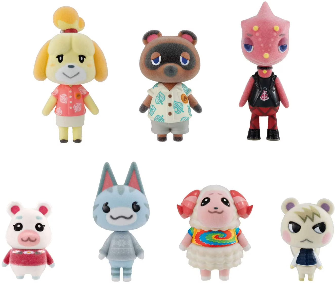 Animal Crossing - Friends Doll Random Flocked Figure [Bandai 2021] - Action Figure / Statue