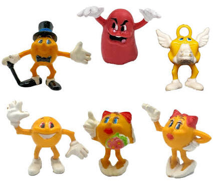 Pac-Man Vintage 1in Toy [Coleco 1982] [Random] - Action Figure / Statue
