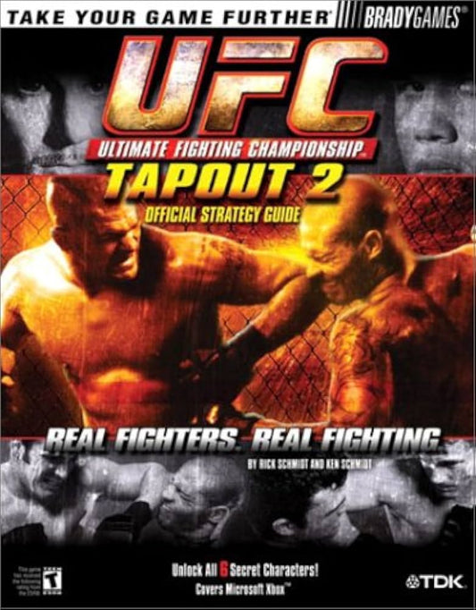 UFC Tapout 2 BradyGames Strategy Guide - Strategy Guide / Art Book