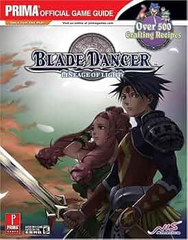 Blade Dancer: Lineage of Light Prima Strategy Guide - Strategy Guide / Art Book