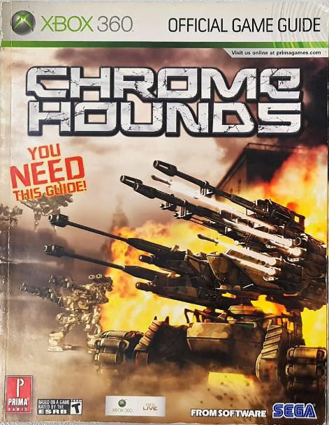 Chrome Hounds Prima Official Game Guide - Strategy Guide / Art Book