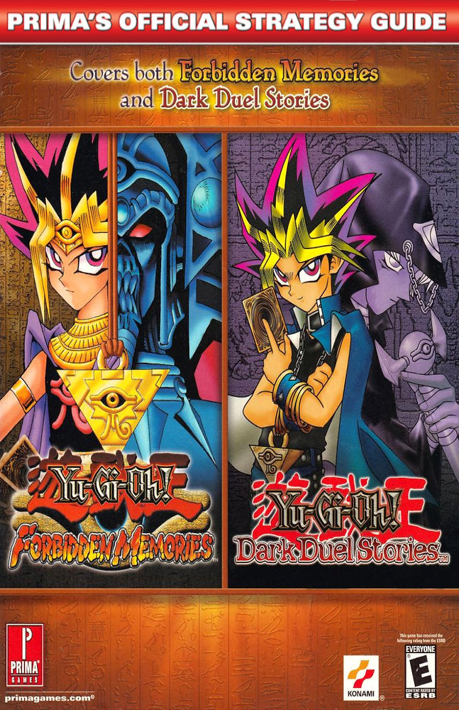 Yu-Gi-Oh Forbidden Memories / Dark Duel Stories Prima Official Strategy Guide - Strategy Guide / Art Book