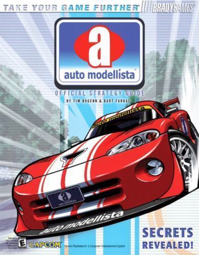Auto Modellista BradyGames Strategy Guide - Strategy Guide / Art Book