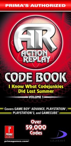 Action Replay Code Book I Know What Codejunkies Did Last Summer Volume 1 Codebook - Strategy Guide / Art Book
