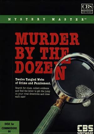 Mystery Master Murder By The Dozen - Commodore 64