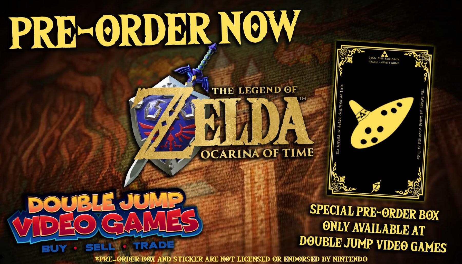 Legend of Zelda: Ocarina of Time - Switch 2 [PRE-ORDER + BONUS]